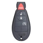 Chrysler Dodge Jeep 4 Button Fobik 2008-2017 For FCC: IYZ-C01C and M3N5WY783X | Aftermarket
